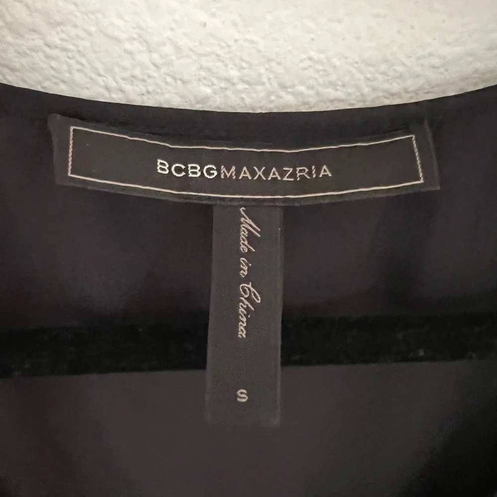 BCBGMaxAzria Avery High Low Dress — Black - Picture 4 of 4